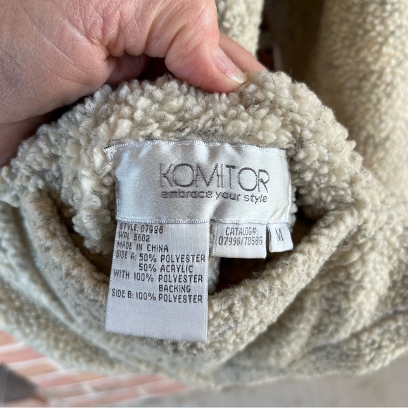 Reversible fleece coat. Great for walking, hiking, shopping and city streets M - Picture 7 of 13